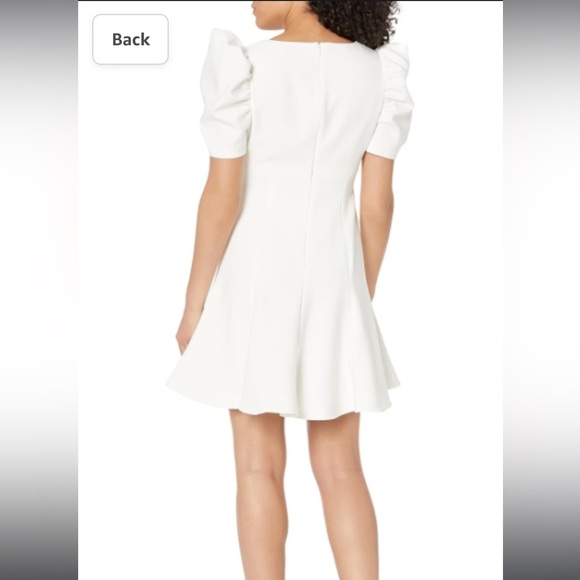 Likely Women's White Scooped Alia Dress - Picture 5 of 5